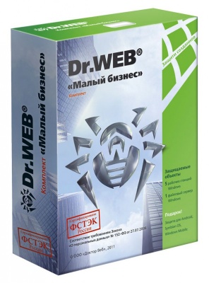ПО DR.Web Малый бизнес 5-Desktop 1 year Base Box (BBZ-C-12M-5-A3)