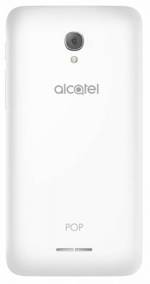 Смартфон Alcatel 5056D Pop 4 Plus 16Gb 1.5Gb белый моноблок 3G 4G 2Sim 5.5" 720x1280 Android 6.0 8Mpix 802.11bgn BT GPS GSM900/1800 GSM1900 MP3 FM A-GPS microSD max32Gb