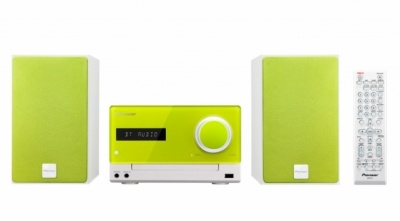 Микросистема Pioneer X-CM35-N зеленый 30Вт/CD/CDRW/FM/USB/BT