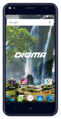 Смартфон Digma VOX E502 4G 16Gb 1Gb серый моноблок 3G 2Sim 5" 720x1280 Android 7.0 8Mpix 802.11bgn GPS GSM900/1800 GSM1900 TouchSc MP3 FM microSD max32Gb