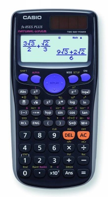 Калькулятор научный Casio FX-85ES PLUS черный 12-разр.