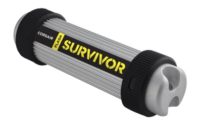 Флеш Диск Corsair 64Gb Survivor CMFSV3B-64GB USB3.0 серебристый/черный
