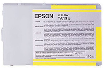 Картридж струйный Epson T6134 C13T613400 желтый (110мл) для Epson St Pro 4450