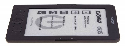 Электронная книга Digma E63S 6" E-Ink Carta 800x600 600MHz/4Gb/microSDHC темно-серый