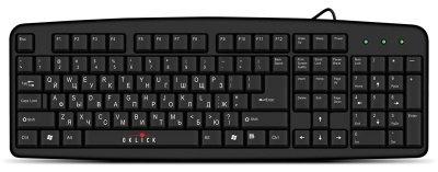 Клавиатура Oklick 100M черный USB