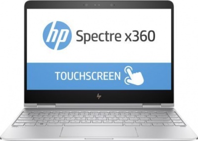 Ультрабук-трансформер HP Spectre x360 13-ae004ur Core i5 8250U/8Gb/SSD256Gb/Intel UHD Graphics 620/13.3"/IPS/Touch/FHD (1920x1080)/Windows 10 64/silver/WiFi/BT/Cam/Bag