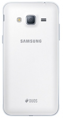 Смартфон Samsung SM-J320F Galaxy J3 (2016) 8Gb 1.5Gb белый моноблок 3G 4G 2Sim 5.0" 720x1280 Android 5.0 8Mpix WiFi BT GPS GSM900/1800 GSM1900 TouchSc MP3 FM microSD max128Gb