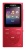 Плеер Flash Sony NW-E394 8Gb красный/1.77"/FM