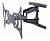 Кронштейн для телевизора Tuarex OLIMP-8001 черный 15"-55" макс.45кг настенный поворот и наклон