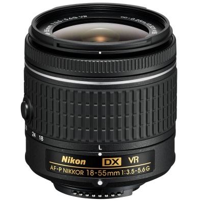 Зеркальный Фотоаппарат Nikon D5300 черный 24.2Mpix AF-P 18-55mm f/3.5-5.6VR 3" 1080p Full HD SDXC Li-ion (с объективом)