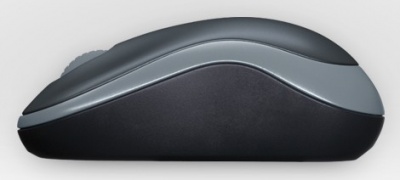 Мышь Logitech M185 серый оптическая (1000dpi) беспроводная USB1.1 для ноутбука (2but)