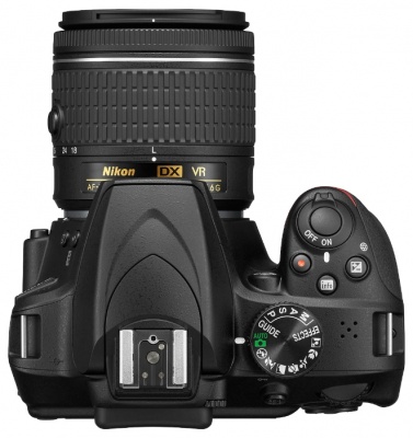 Зеркальный Фотоаппарат Nikon D3400 черный 24.2Mpix 18-55mm f/3.5-5.6 VR AF-P 2.9" 1080p Full HD SDXC Li-ion (с объективом)
