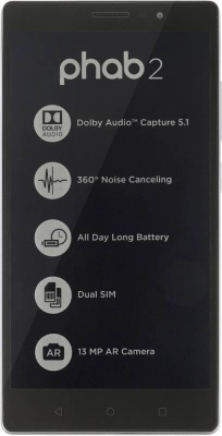 Смартфон Lenovo PB2-650M Phab 2 32Gb 3Gb серый моноблок 4G 2Sim 6.4" 720x1280 Android 6.0 13Mpix 802.11abgnac BT GPS GSM900/1800 GSM1900 MP3 FM A-GPS microSD max128Gb